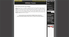 Desktop Screenshot of mmrbqtickets.com